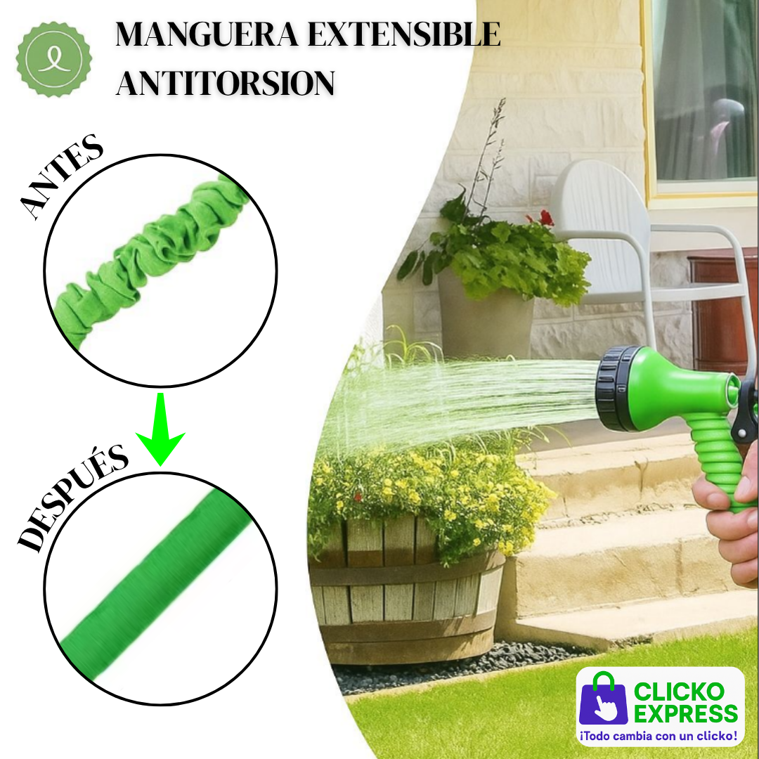 MANGUERA EXTENSIBLE ANTITORSION 💪